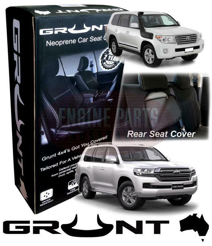 Grunt 4x4 Neoprene Seat Covers - Toyota LandCruiser 200 Series (11/2007 on)