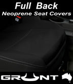 Grunt 4x4 Neoprene Seat Covers - Toyota LandCruiser 70 / 76 / 79 Series