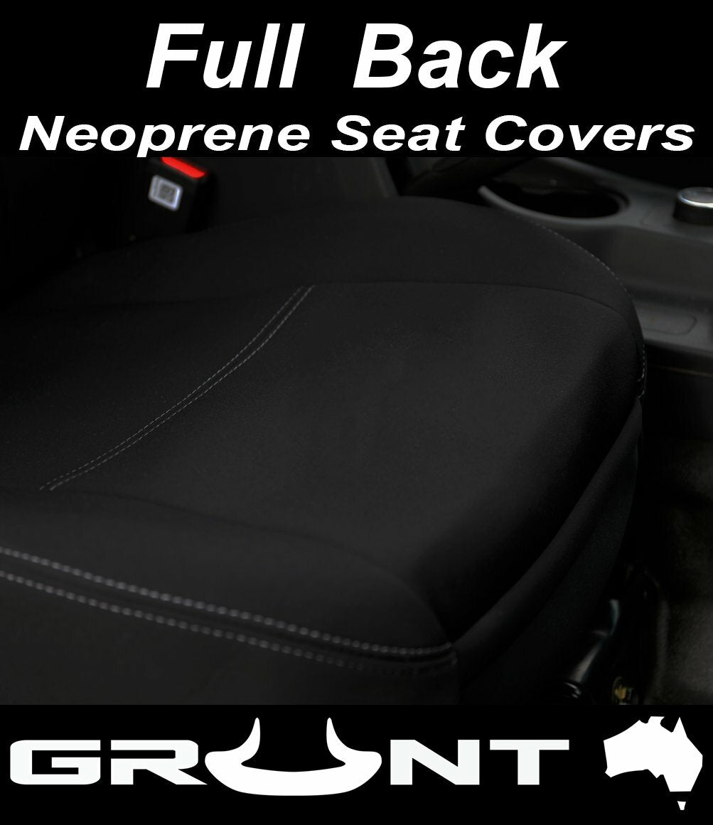 Grunt 4x4 Neoprene Seat Covers - Toyota LandCruiser 70 / 76 / 79 Series