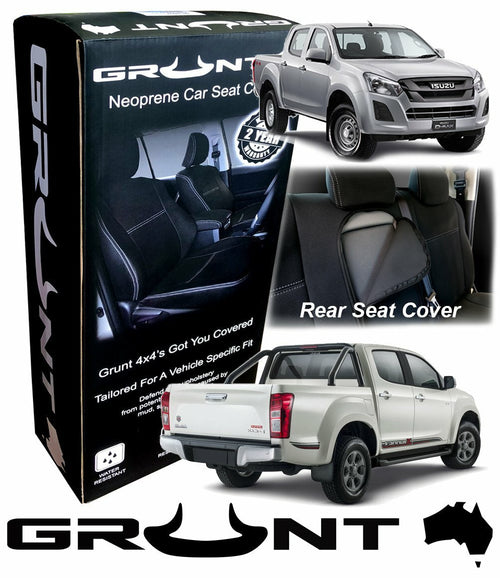 Grunt 4x4 Neoprene Seat Covers - Isuzu D-Max (2012-2019)