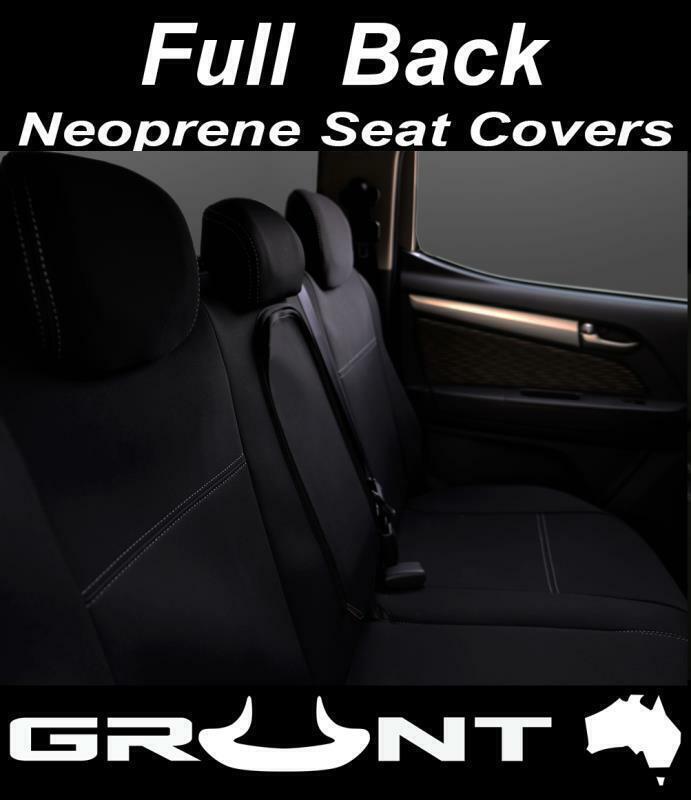 Grunt 4x4 Neoprene Seat Covers - Mitsubishi Triton MR (01/2019 on) - image 2