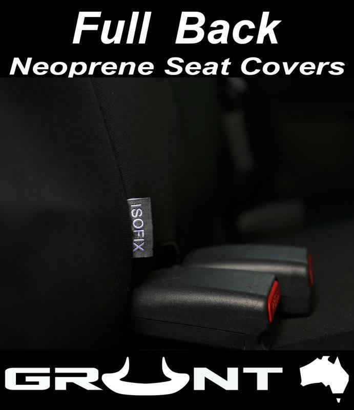 Grunt 4x4 Neoprene Seat Covers - Mitsubishi Triton MR (01/2019 on) - image 9