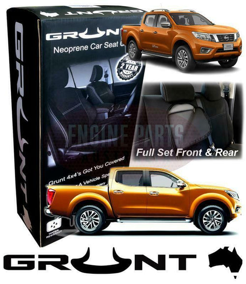 Grunt 4x4 Neoprene Seat Covers - Nissan Navara NP300 (2015 on)