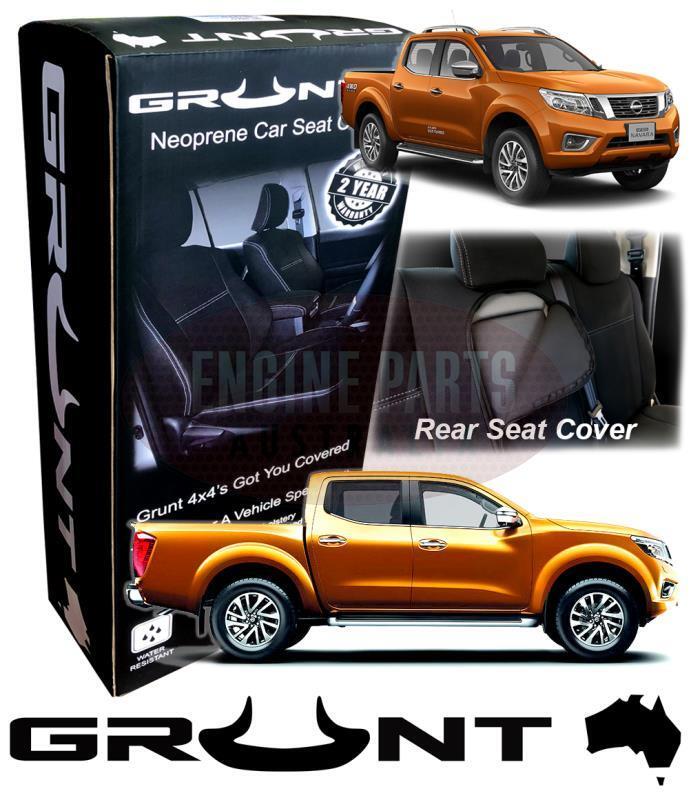 Grunt 4x4 Neoprene Seat Covers - Nissan Navara NP300 (2015 on) - image 11