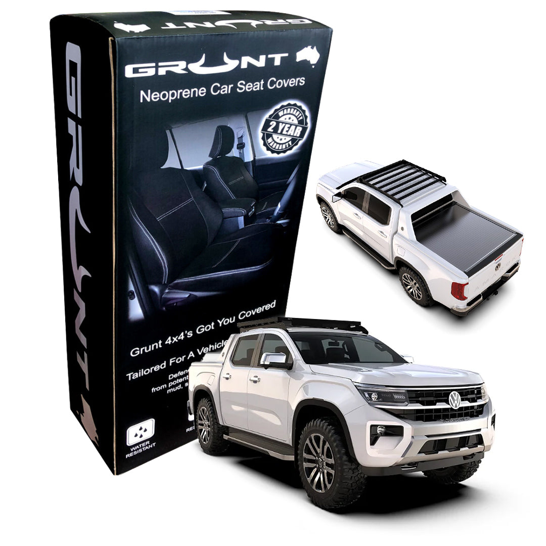 Grunt 4x4 Neoprene Seat Covers - Volkswagen Amarok NF (2023 on)