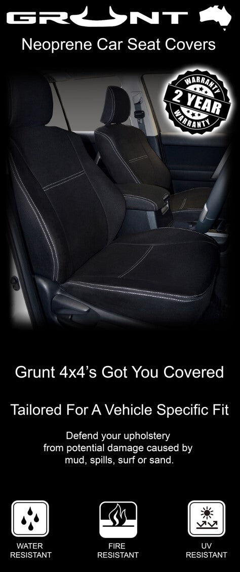 Grunt 4x4 Neoprene Seat Covers - Volkswagen Amarok NF (2023 on) - image 2