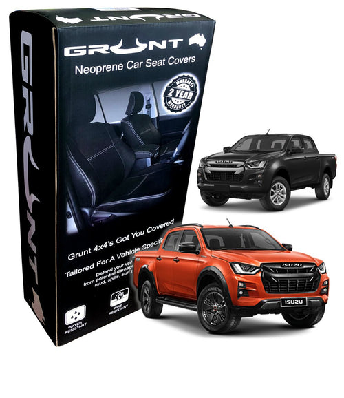 Grunt 4x4 Neoprene Seat Covers - Isuzu D-Max (07/2020 on)