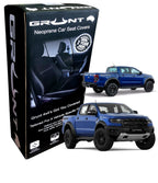 Grunt 4x4 Neoprene Seat Covers - Ford Ranger Raptor (09/2018 on)