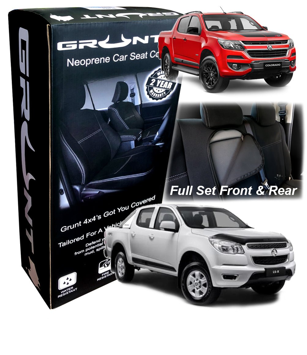 Grunt 4x4 Neoprene Seat Covers - Holden Colorado RG (2012-2019) - image 2