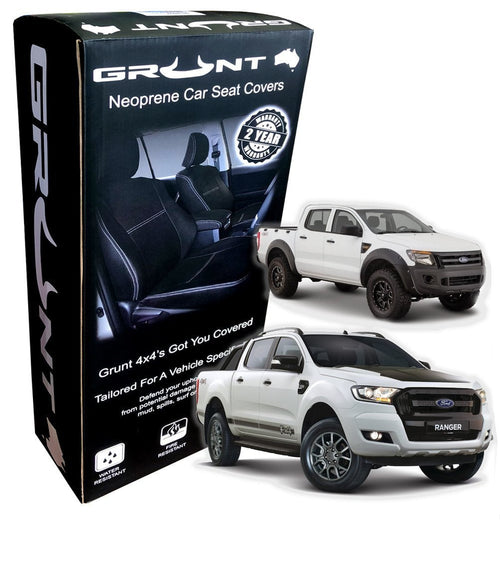 Grunt 4x4 Neoprene Seat Covers - Ford Ranger PX / PX2 / PX3 (2011-2019)