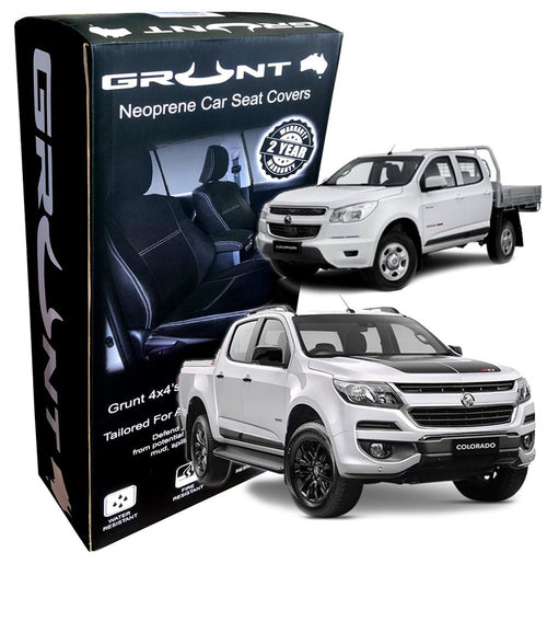 Grunt 4x4 Neoprene Seat Covers - Holden Colorado RG (2012-2019)