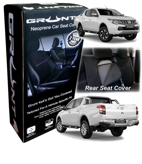 Grunt 4x4 Neoprene Seat Covers - Mitsubishi Triton MQ (2015-2020) - image 2