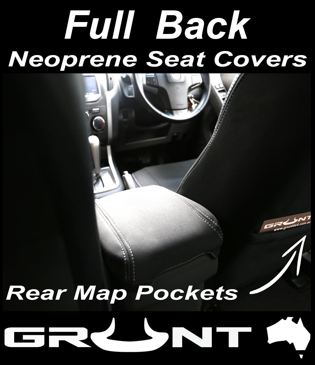 Grunt 4x4 Neoprene Seat Covers - Ford Ranger PX / PX2 / PX3 (2011-2019) - image 4